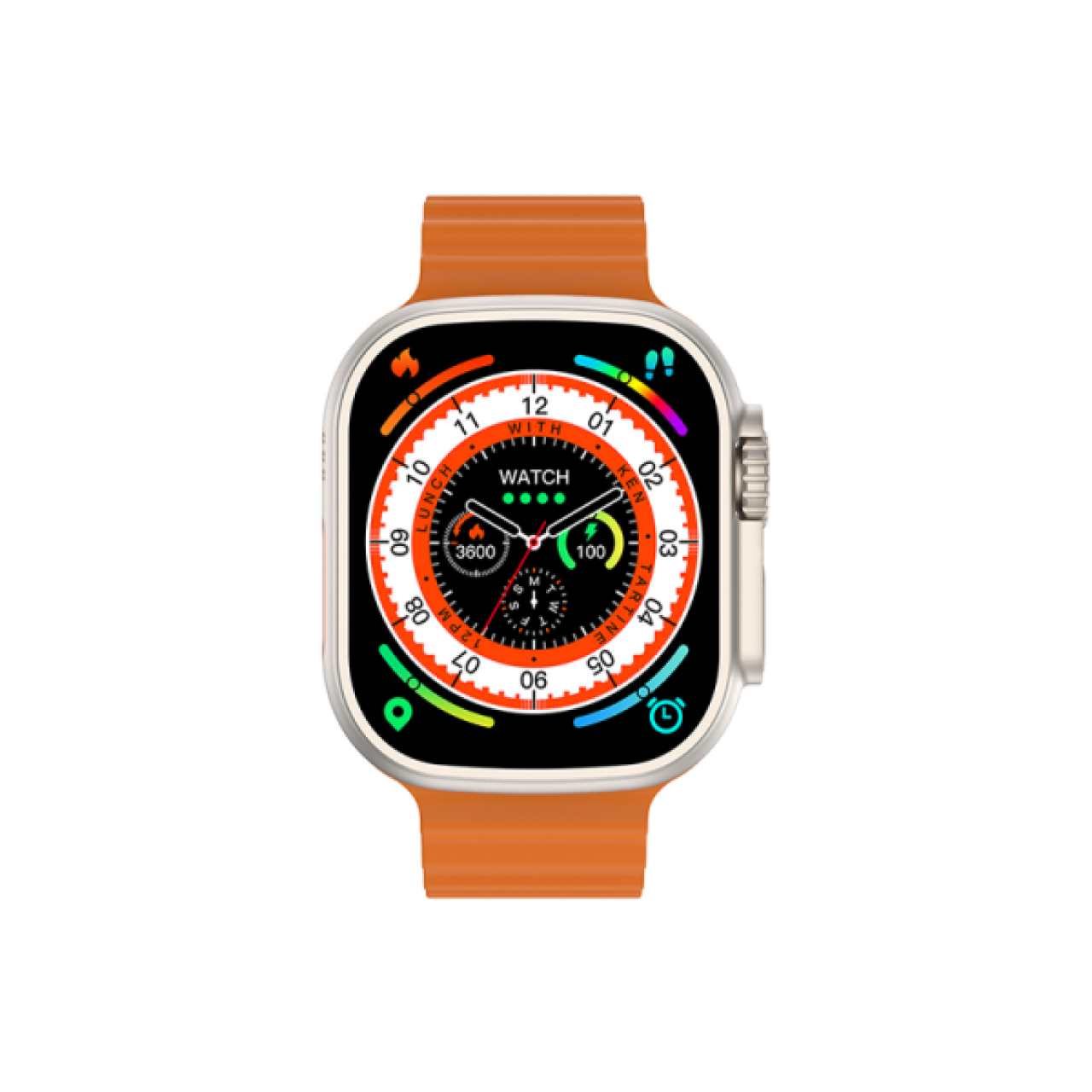 Wiwu Smart Watch SW01 Ultra Akıllı Saat, Gold