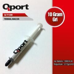 Qport Q-T10M 10gr Termal Macun 5W/M-K 2.7/CM3