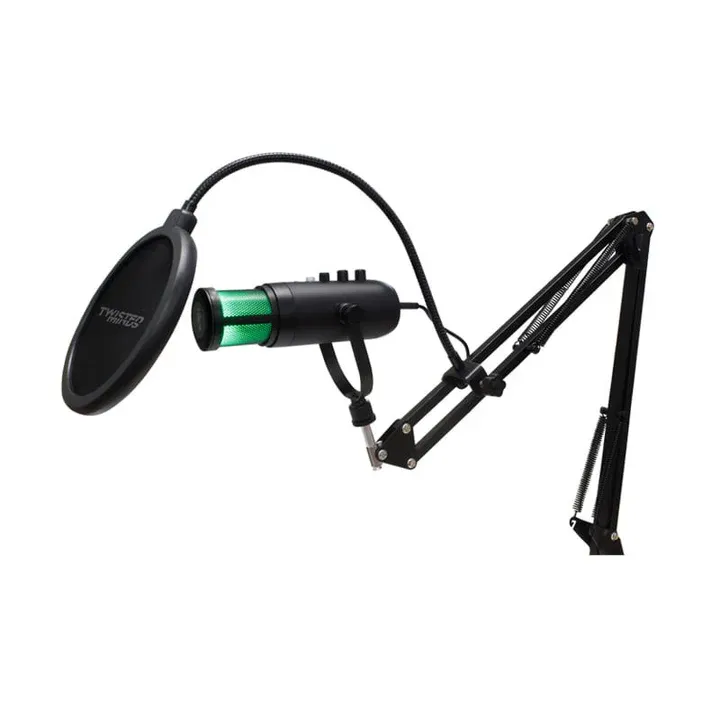 Twisted Minds W108 W RGB Oyun Mikrofonu, Cep Telefonu, Bilgisayar, Tableti Destekler, Beyaz(Kopya)