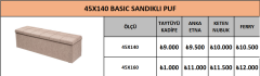 45X140 BASIC SANDIKLI PUF