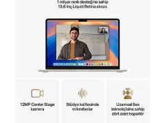 Apple MacBook Air 13 M4 Yıldız Işığı - 256 GB