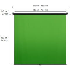 Elgato Green Screen MT Monte Edilebilir Yeşil Yayın Perdesi