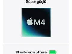 Macbook air 15 M4 Gümüş - 256