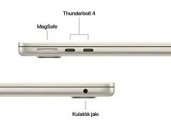 Macbook air 15 M4 Gümüş - 256