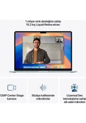 Macbook air 15 M4 Gümüş - 256