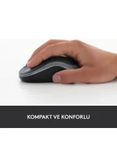 Logitech M185 Gri Kablosuz Optik Mouse