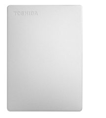 TOSHIBA CANVIO SLIM 2.5 2TB USB 3.2 SILVER EXTERNAL HDD