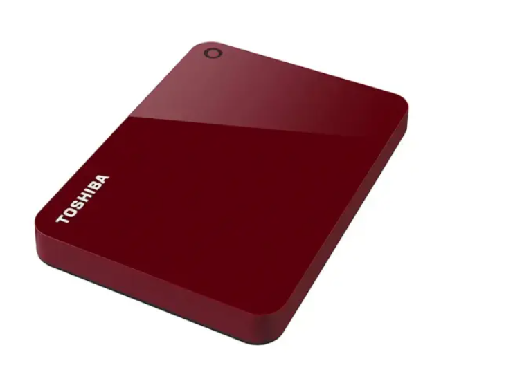 TOSHIBA CANVIO ADVANCE 1TB RED 3.0 EXTERNAL HDD
