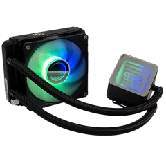 Aigo AI 120mm RGB 1700/AM5 1851 Serisi Sıvı Soğutma, Siyah