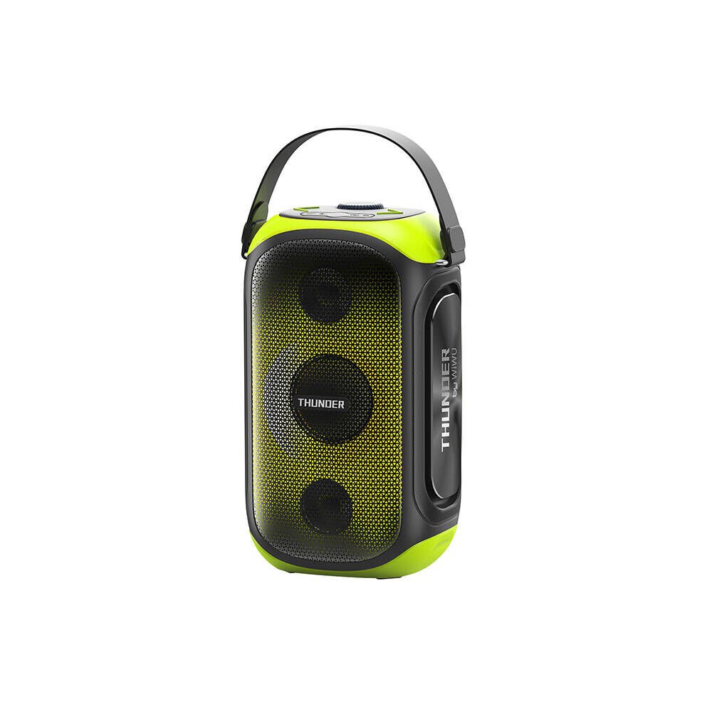 Wiwu P20 Thunder Bluetooth Speaker Hoparlör ve Karaoke Bluetooth Mikrofon Ipx5 Sertifikalı