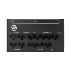 MSI MAG Serisi A1250GL PCIE5 1250W 80+Gold Full Modüler Power Supply