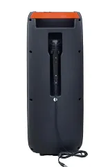 Torima D28 RGB Işıklı Mikrofonlu Kumandalı USB/TF/BT/FM/AUX Siyah Bluetooth Hoparlör