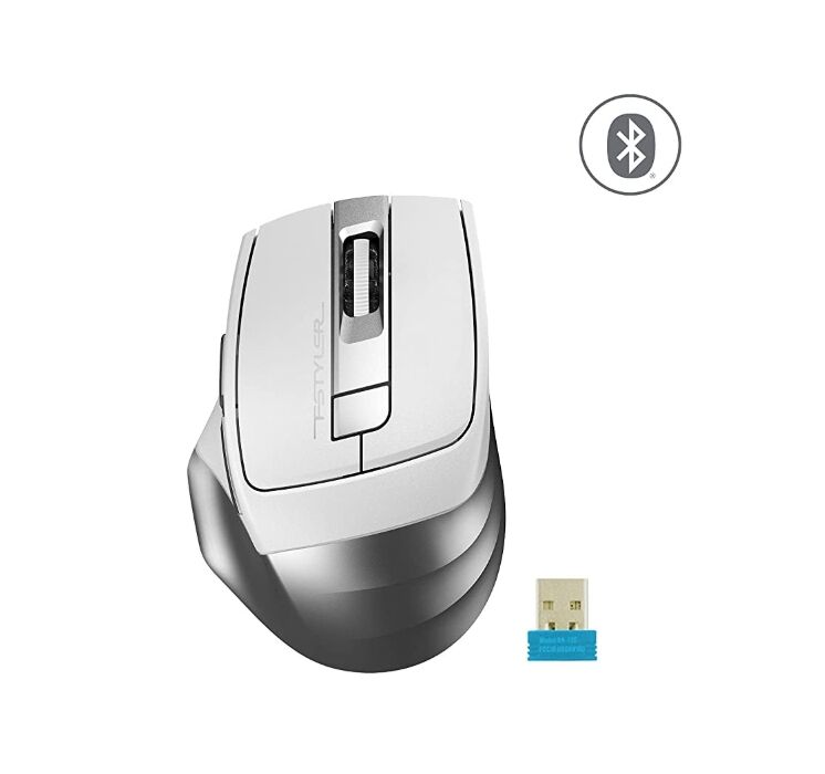 A4 TECH FB35 KABLOSUZ+BLUETOOTH MOUSE BEYAZ