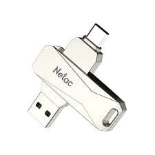 NETAC U782C 256GB USB 3.0+TYPE-C DUAL FLASH BELLEK