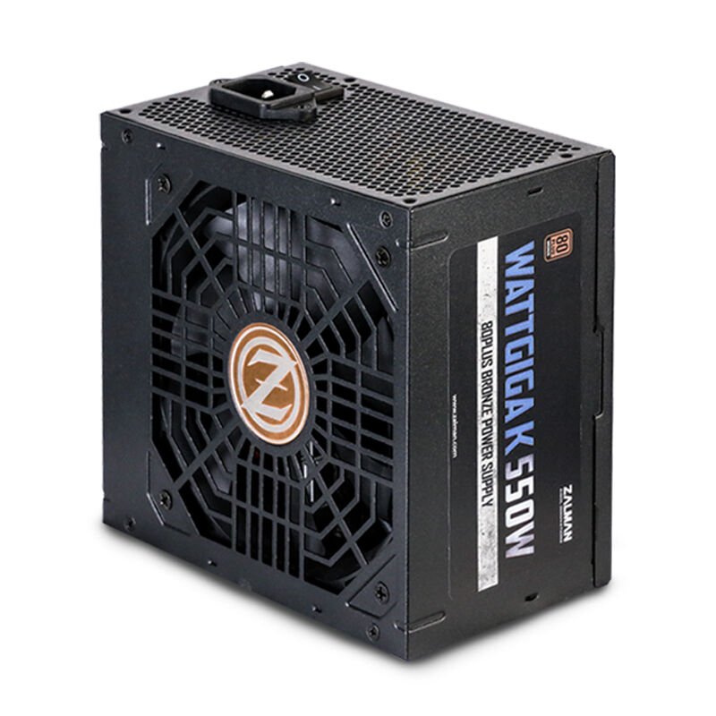 Zalman Wattgiga ZM550-GVII 550W 80+ Siyah Güç Kaynağı