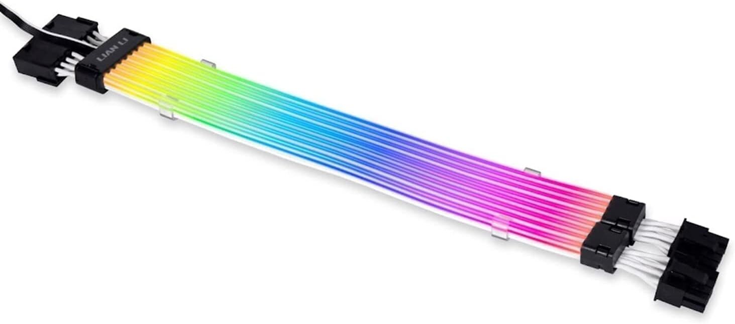 Lian Li Strimer Plus 8pin ARGB Optik PCI-e Uzatma Kablosu (8+6+2 Pin)