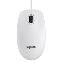 Logitech B100 Kablolu Beyaz Optik Mouse