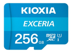 Kioxia 256GB Micro SDXC UHS-1 C10 LMEX1L128GG2 100MB/sn, Exceria