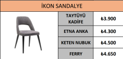 İKON SANDALYE