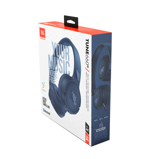 JBL Tune 660 BT NC Bluetooth Kulaklık, OE, Mavi