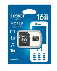 LEXAR 16GB MICRO SD KART CLASS10