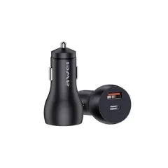 Awei C-822 18W PD 8 Pin + 18W QC 3.0 USB Arayüzü Araç Şarj Cihazı