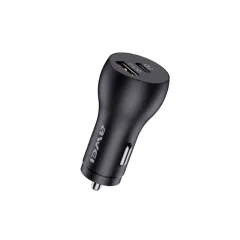 Awei C-822 18W PD 8 Pin + 18W QC 3.0 USB Arayüzü Araç Şarj Cihazı