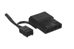 Evercool F12 38CFM 1200RPM 12cm Rainbow Siyah Kasa Fanı