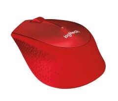 Logitech M330 Silent Plus Kırmızı Kablosuz Optik Mouse