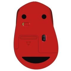 Logitech M330 Silent Plus Kırmızı Kablosuz Optik Mouse