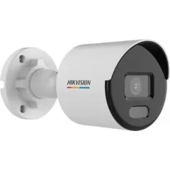Hikvision DS-2CD1027G0-LUF 2 MP 4mm Sabit Lensli Dahili Mikrofonlu Bullet Colorvu IP Kamera