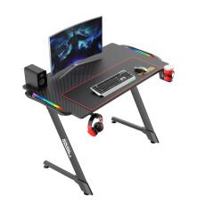 Twisted Minds Z Desing Karbon Fiber RGB Oyuncu Masası