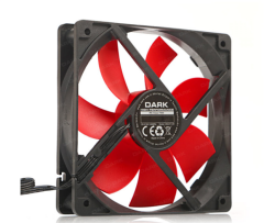 DARK 120MM KIRMIZI KANATLI KASA FANI