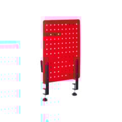 Twisted Minds TM-GPB-04-B Gaming Kelepçe Montajlı Pegboard, Mat Kırmızı