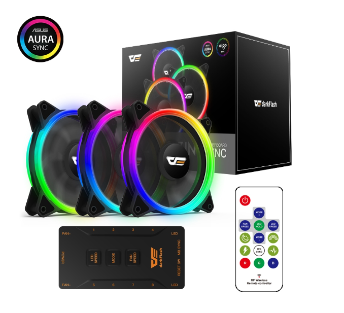 DARKFLASH DR12 PRO 3IN1 KASA FANI