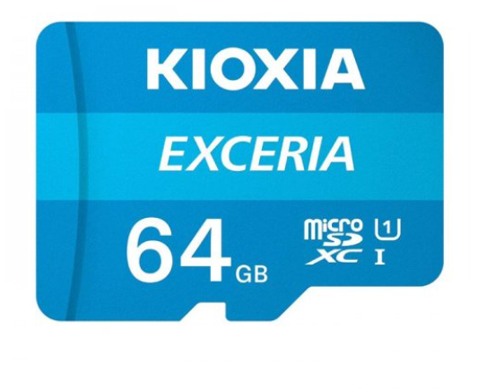 Kioxia 64GB Micro SDXC UHS-1 C10 LMEX1L064GG2 100MB/sn, Exceria