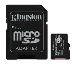 KINGSTON 128GB CANVAS SELECT PLUS MICRO SDHC UHS-1 CLASS 10 100MB