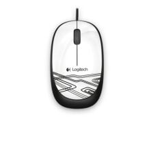Logitech M105 Beyaz Kablolu Optik Mouse