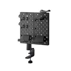 Twisted Minds TM-S06-1-B Kulaklık ve Kontrol Cihazı İçin Masaya Monte Pegboard Tutucu