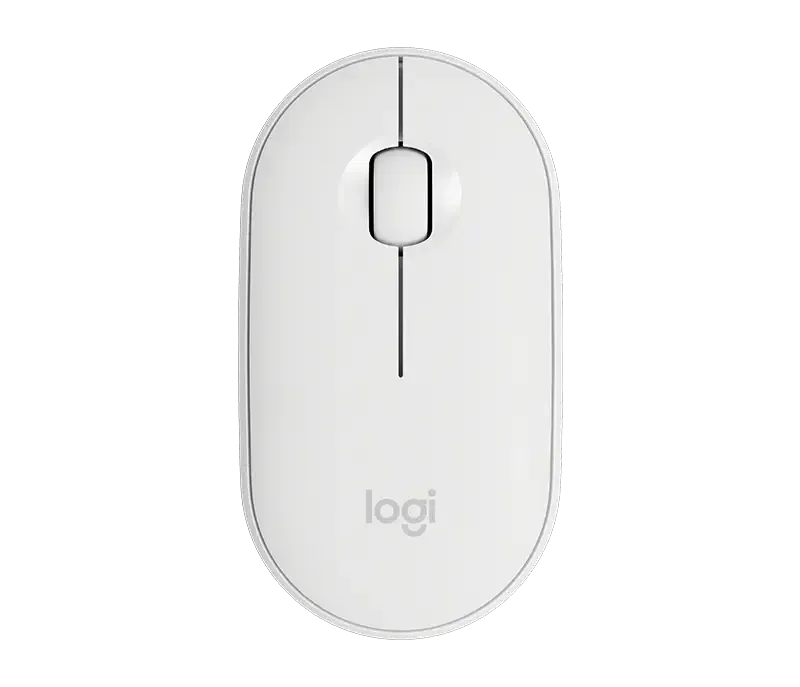 Logitech Pebble M350 Bluetooth Optik Mouse, Beyaz