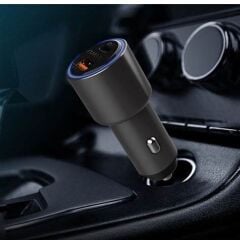 Wiwu PC100 PD + USB 18W Qualcomm 3.0 Hızlı Araç Şarj Cihazı