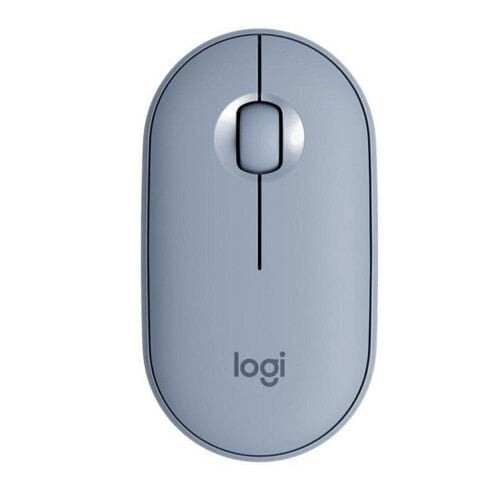 Logitech Pebble M350 Blue Bluetooth Optik Mouse