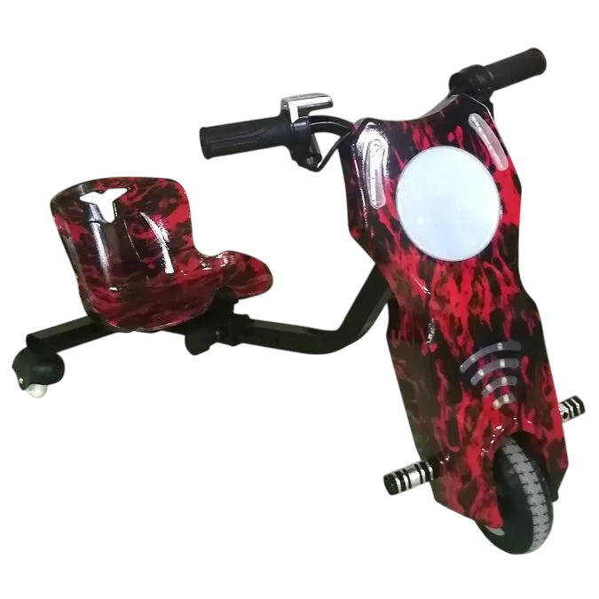 HAUSBERG KIDS Drift Scooter | Çocuklar İçin Elektrikli Üç Tekerlekli Scooter | Bluetooth & LED Aydınlatmalı