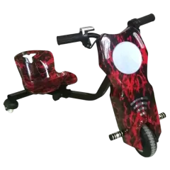HAUSBERG KIDS Drift Scooter | Çocuklar İçin Elektrikli Üç Tekerlekli Scooter | Bluetooth & LED Aydınlatmalı