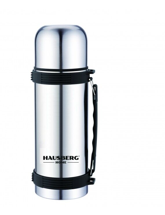 Hausberg HB-1456 çift duvarlı vakumlu seyahat termosu 0,75L