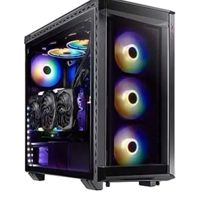 XPG BATTLECRUISER USB3.0 4x12CM FAN MID TOWER SIYAH KASA
