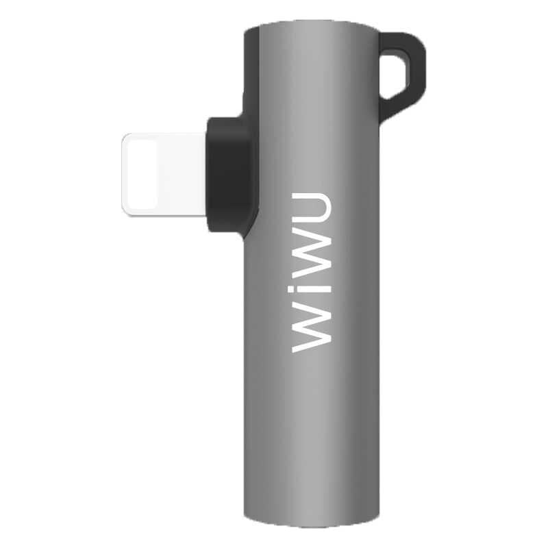 Wiwu ST03 Lightning Ses Adaptörü, Gri