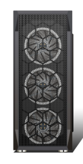 HIPER ZOE GAMING RAINBOW MID 600W ATX KASA