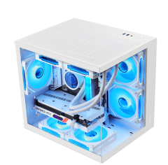 SEGOTEP Brave W1 Beyaz 650W 80+ Midi Tower Kasa (ARGB Fan)