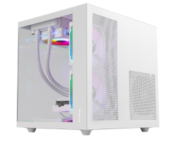 SEGOTEP Brave W1 Beyaz 650W 80+ Midi Tower Kasa (ARGB Fan)